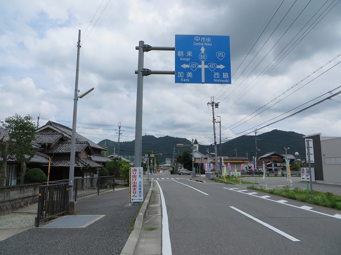 丹波市青垣町/榎峠を時計回りバイク走り