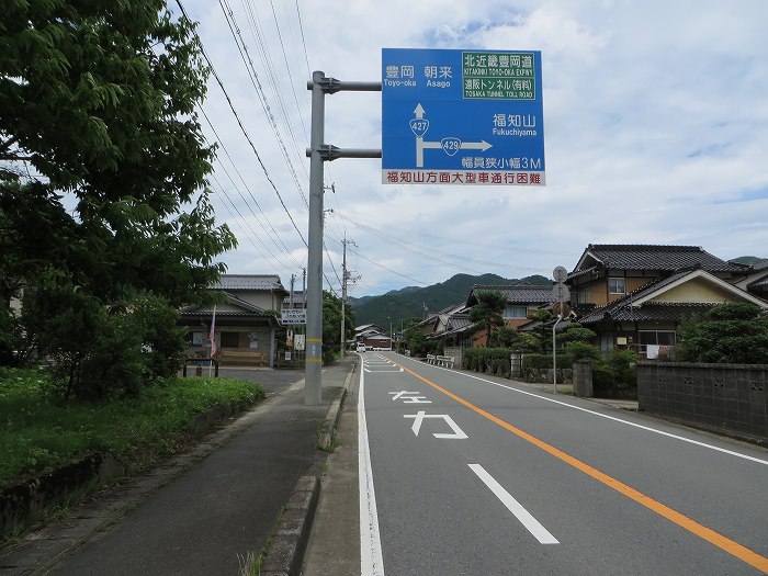 丹波市青垣町/榎峠を時計回りバイク走り