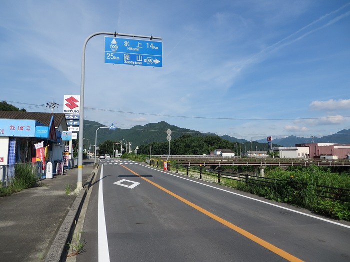 舞鶴市真倉/稚児ヶ滝不動尊～多可郡多可町/千ヶ峰登山口をバイク走り