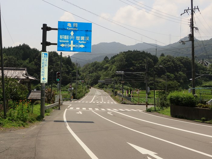 篠山市外周ルートを時計回りバイク走り