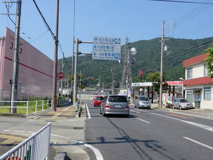 篠山市外周ルートを時計回りバイク走り