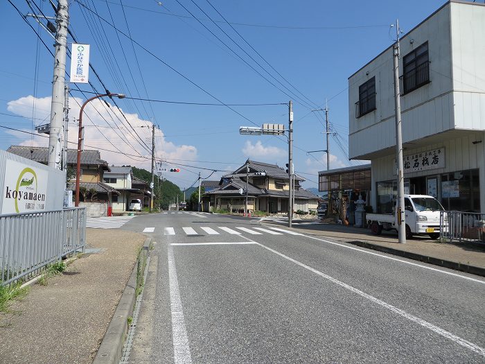 篠山市外周ルートを時計回りバイク走り