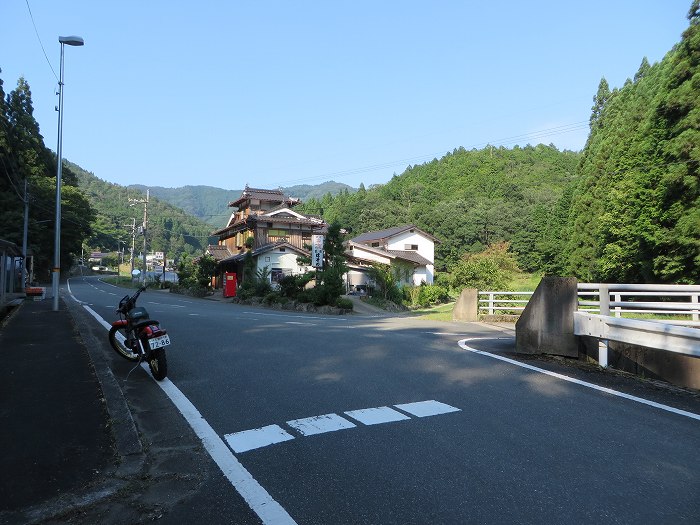 篠山市外周ルートを時計回りバイク走り