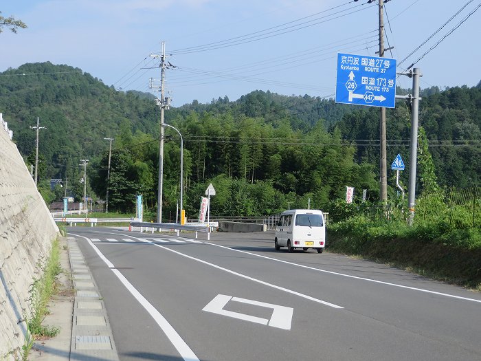 篠山市外周ルートを時計回りバイク走り