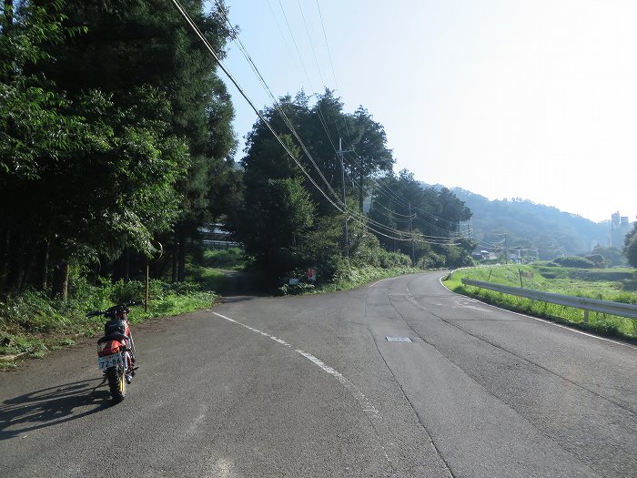 篠山市外周ルートを時計回りバイク走り