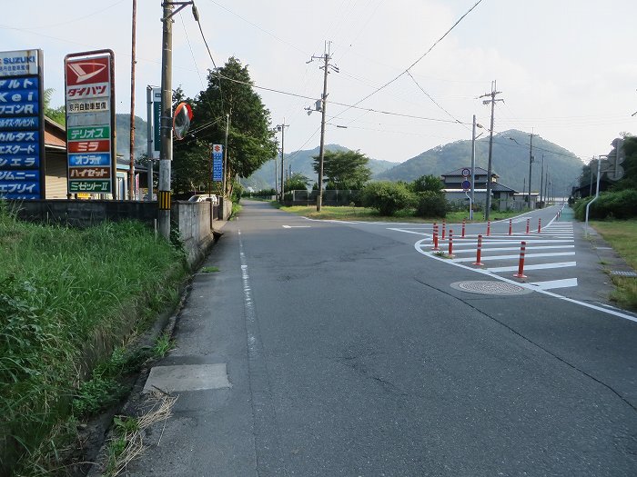 篠山市外周ルートを時計回りバイク走り