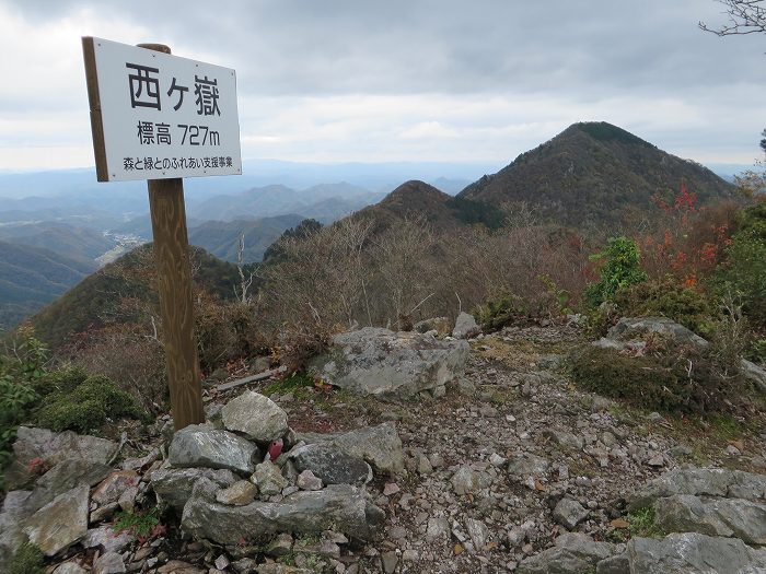 篠山市藤岡奥/五台山～知足/西ヶ嶽を散策