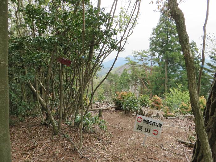 丹波市山南町/首切地蔵・高山～阿草/猿藪・消防山を散策