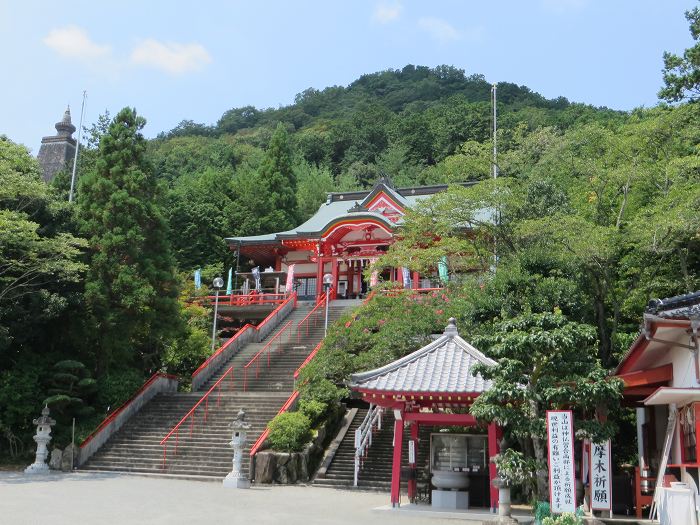 西脇市/法輪寺～多可郡/荒田神社～丹波市/高源寺･岩瀧寺･独鈷の滝をバイク走り