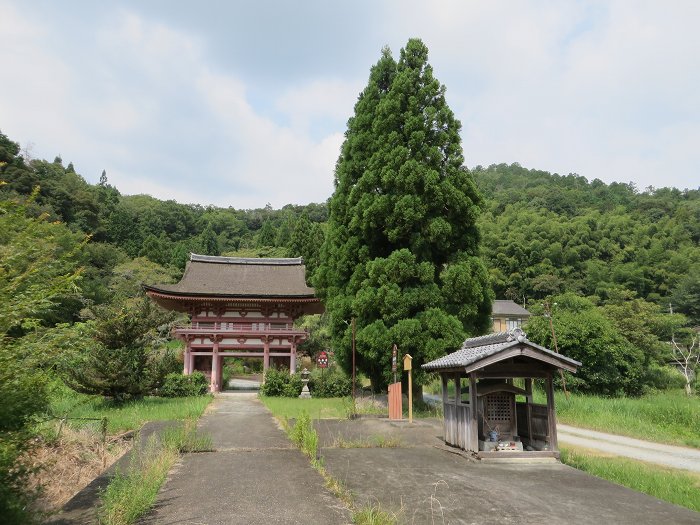 南丹市/九品寺・園部城址～亀岡市/亀山城址・穴太寺をバイク走り