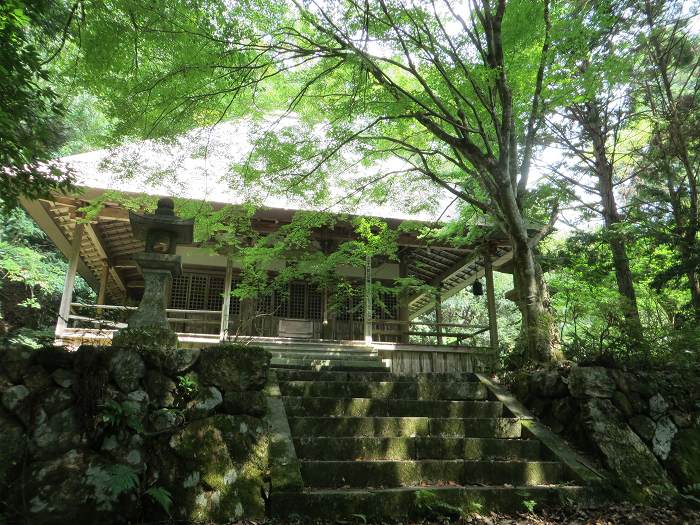 南丹市/九品寺・園部城址～亀岡市/亀山城址・穴太寺をバイク走り