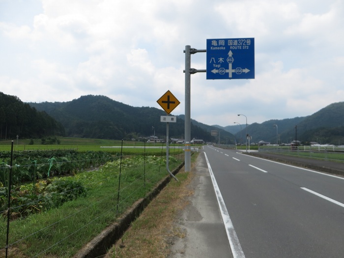 南丹市/九品寺・園部城址～亀岡市/亀山城址・穴太寺をバイク走り