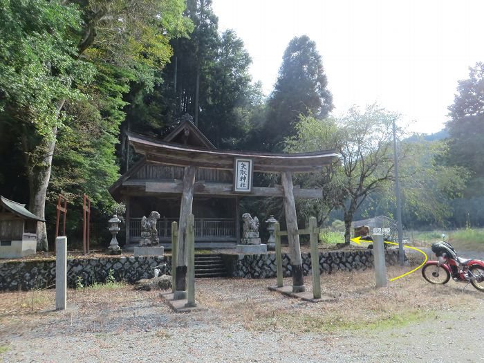 丹波市青垣町遠阪/千原峠までバイク走り