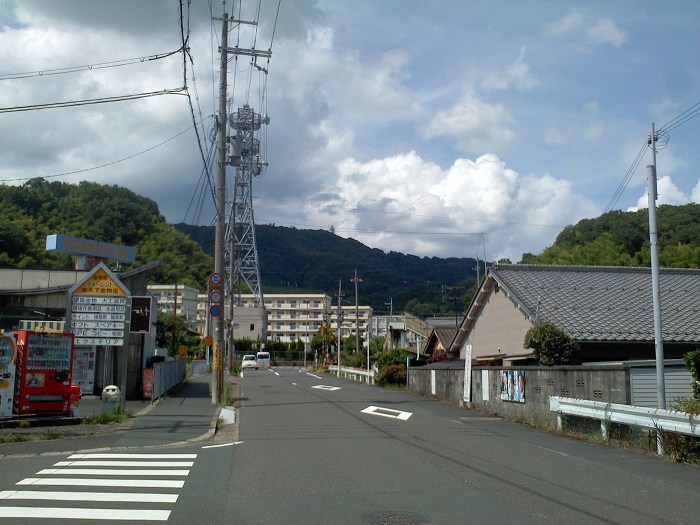 舞鶴市上安/五老スカイタワーまでバイク走り