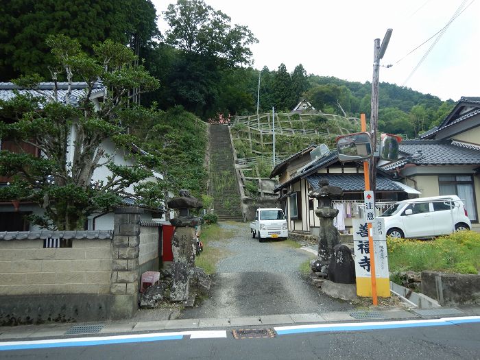 丹波国西国三十三観音霊場を訪ねて綾部市をバイク走り