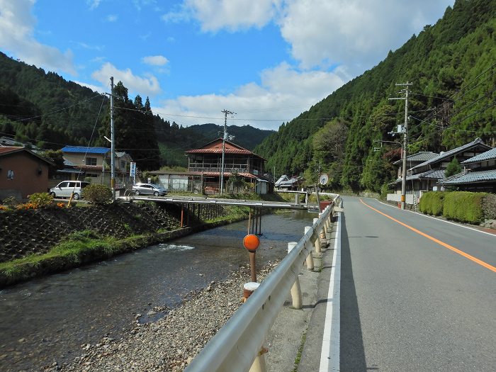 京都市右京区嵯峨/六丁峠をバイク走り