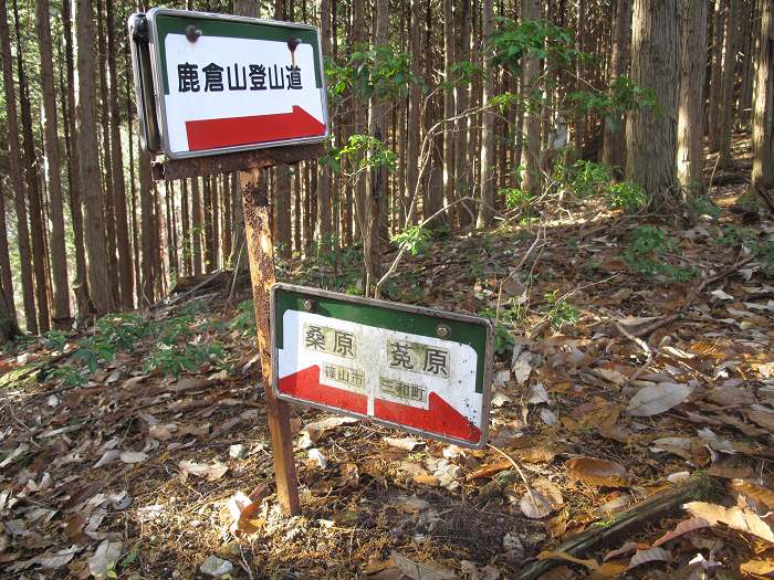 福知山市三和町/鹿倉山～八川山を散策