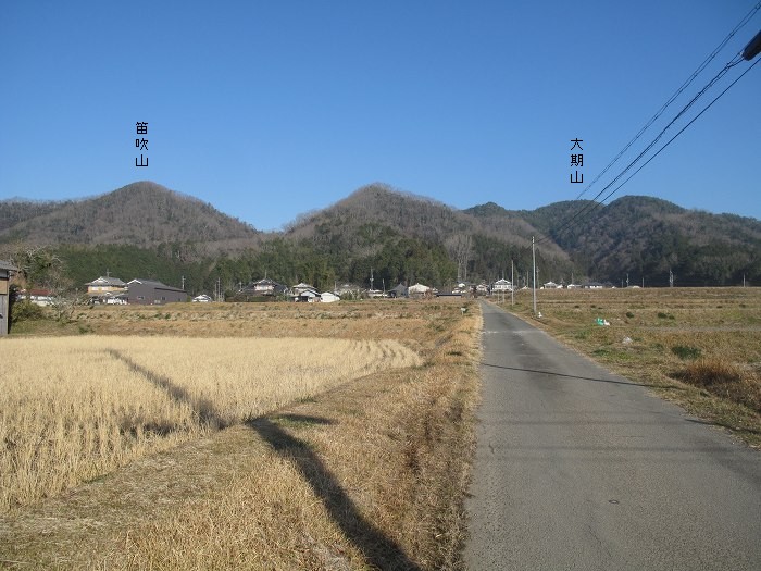 篠山市大熊/笛吹山～大期山を散策