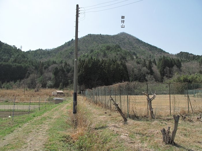 篠山市不来坂/御狩山を散策