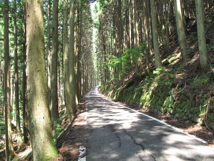 宍粟市波賀町/波賀城跡へバイク走り