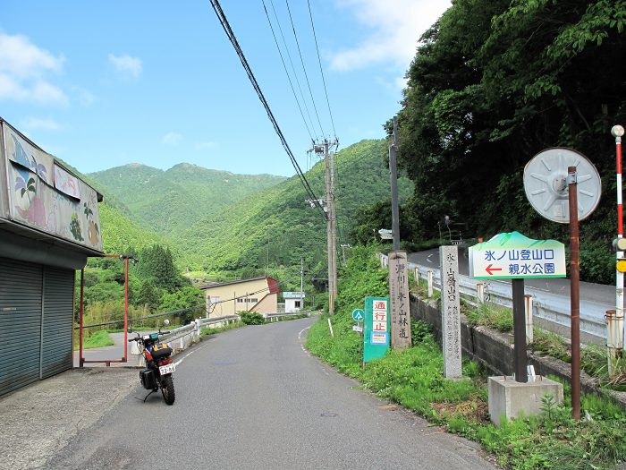 兵庫県養父市福定/氷ノ山へバイク走り