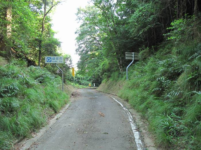 京都府与謝郡与謝野町/与謝峠へバイク走り