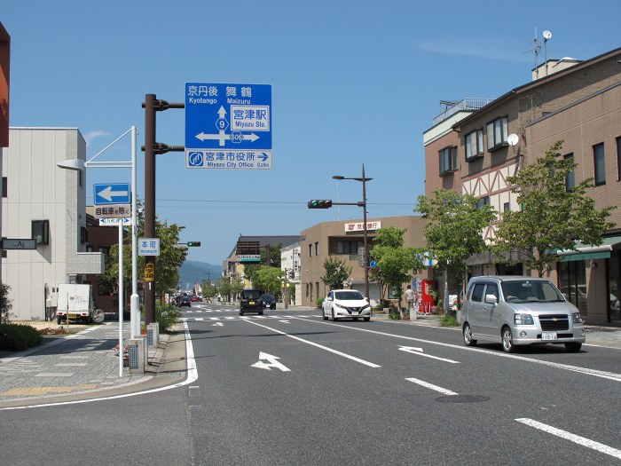 京都府与謝郡与謝野町/与謝峠へバイク走り