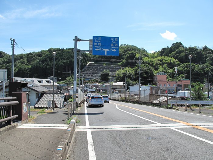 京都府与謝郡与謝野町/与謝峠へバイク走り