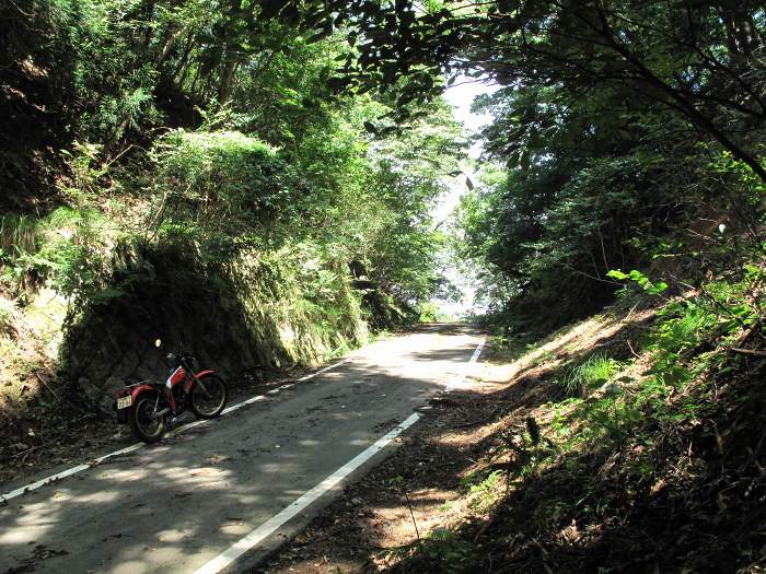 京都府与謝郡与謝野町/与謝峠へバイク走り