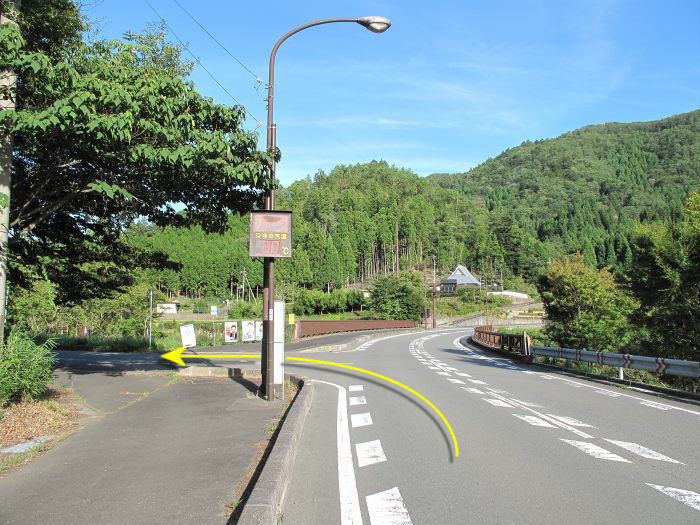 京都府与謝郡与謝野町/与謝峠へバイク走り