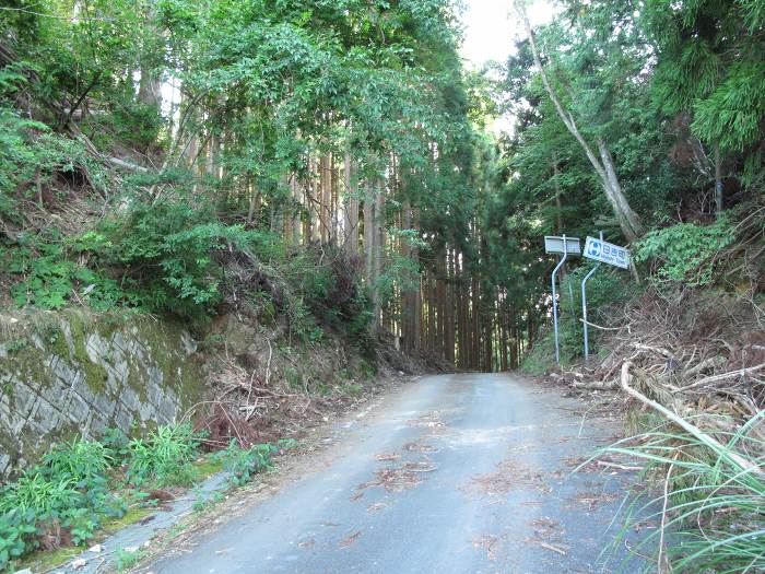 京都府与謝郡与謝野町/与謝峠へバイク走り