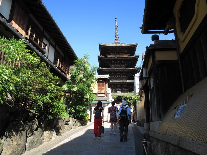 西国霊場第16番清水寺～第19番行願寺へバイク走り