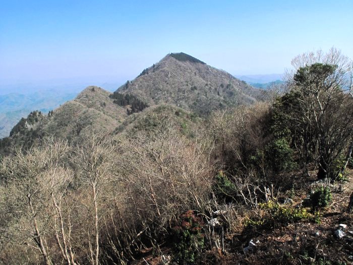 篠山市栗柄/西ヶ嶽～火打岩/御嶽を散策