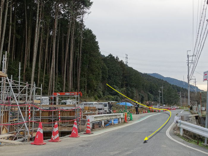 丹波市山南町青田/初原～山中～天狗山～学所を散策