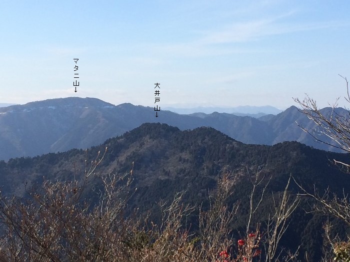 多可郡多可町/大井戸山～丹波市山南町/篠ヶ峰