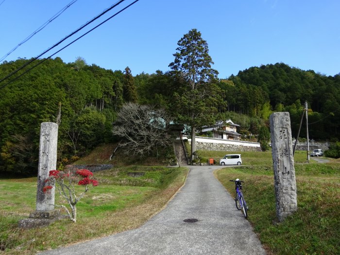 多紀四国八十八ヶ所霊場を調査しつつ丹波篠山市谷山の谷山城跡を散策