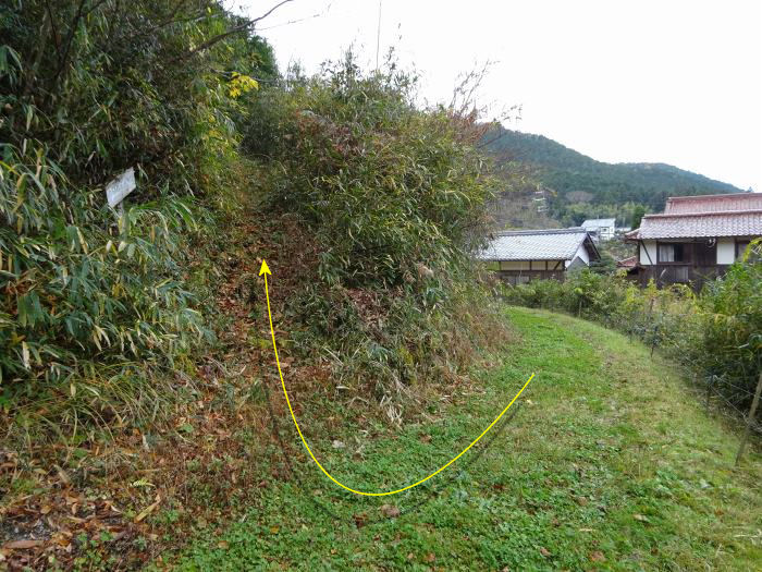 多紀四国八十八ヶ所霊場を調査しつつ丹波篠山市谷山の谷山城跡を散策