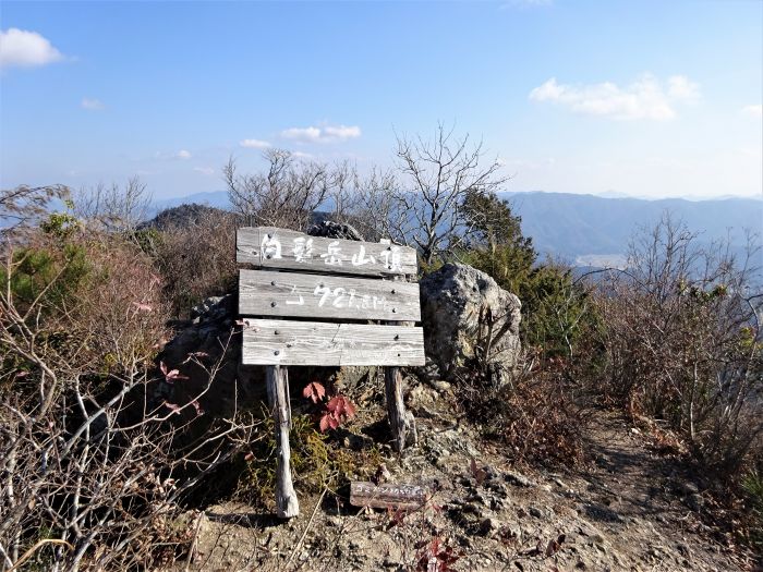 多紀郡四国八十八ヶ所霊場を調査しつつ白髪岳･松尾山を散策