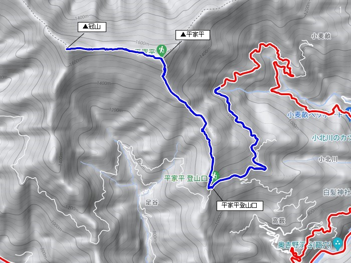 高知県～愛媛県/冠山、笹ヶ峰、二ノ森登山の車中泊旅