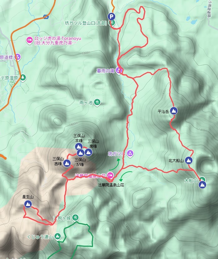 九州/開聞岳～霧島山～阿蘇山～くじゅう連山へ登山旅