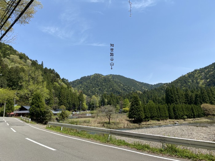 京都府京都市左京区花脊/花脊の三本杉～知世路谷山へバイク走り