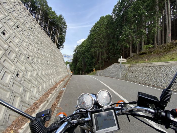 兵庫県朝来市生野町栃原/段ヶ峰～フトウガ峰へバイク走り