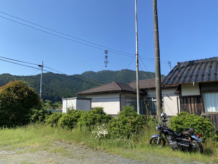 兵庫県丹波市氷上町井中/安全山～水山へバイク走り