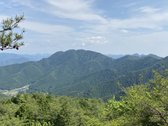 兵庫県丹波市氷上町井中/安全山～水山へバイク走り