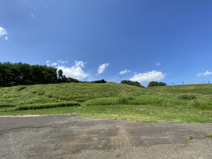 兵庫県豊岡市日高町/神鍋山噴火口へバイク走り