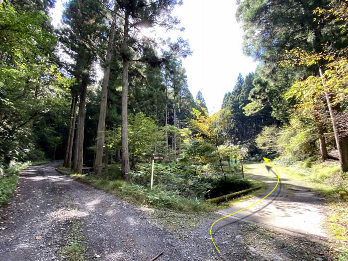 京都府綾部市睦寄町/シデ山・大栗山へバイク走り