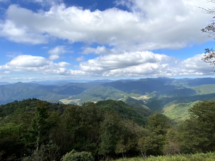 京都府綾部市睦寄町/シデ山・大栗山へバイク走り