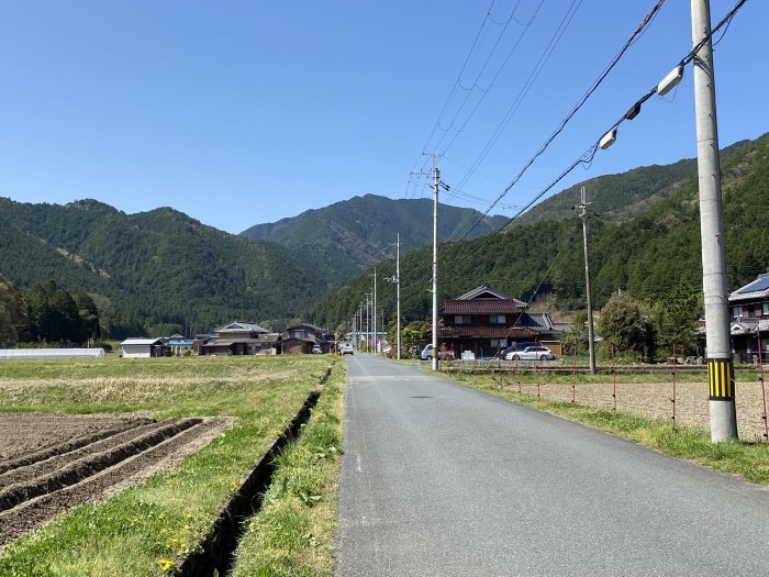 兵庫県丹波市氷上町三方/鳴尾山へバイク走り