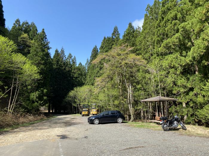 兵庫県朝来市和田山町竹ノ内/東床尾山へバイク走り