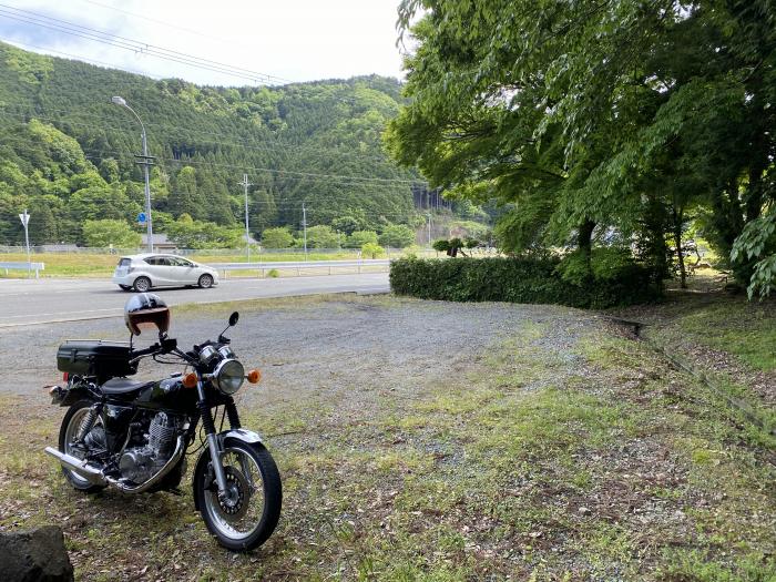 兵庫県丹波市青垣町稲土/大箕山へバイク走り